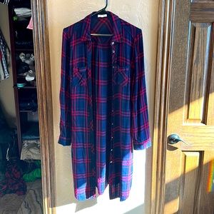 Long Button Down Shirt